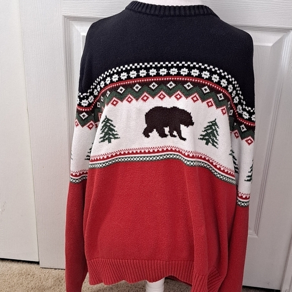 St. John's Bay Holidays Fair Isle Sweater   Size XXL - Picture 1 of 10